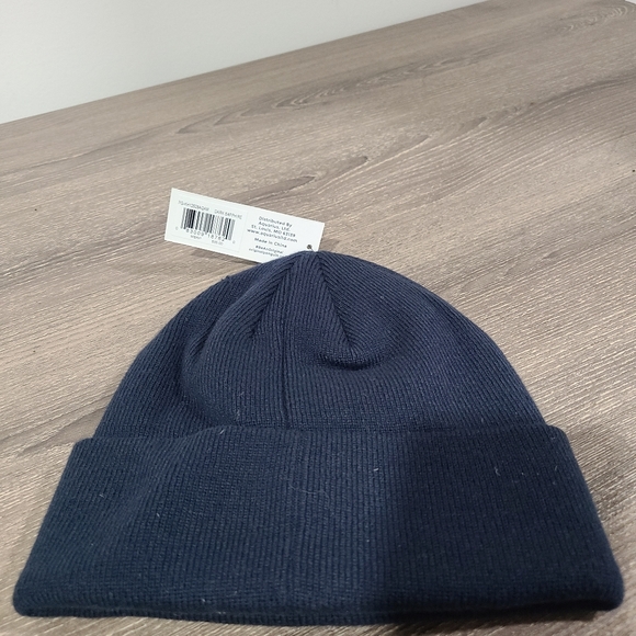 Original Penguin Men's Cuffed Beanie w/ Logo Patch Black O/S NEW - Picture 7 of 8